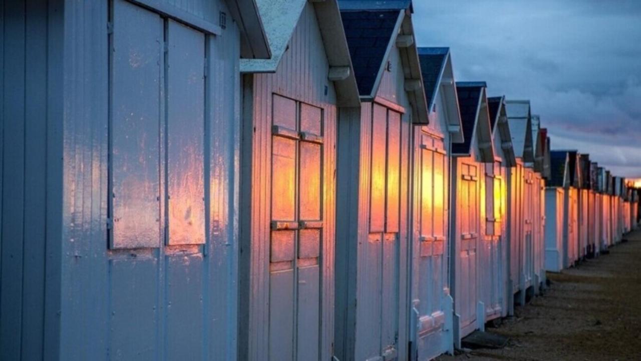Cottage Le Cerf-Volant Saint-Aubin-Sur-Mer  Bagian luar foto