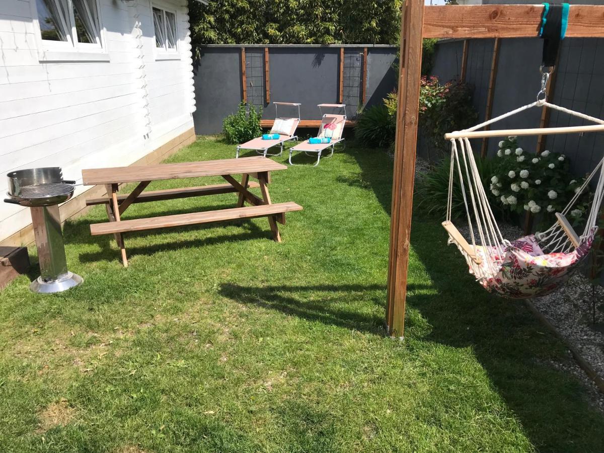 Cottage Le Cerf-Volant Saint-Aubin-Sur-Mer  Bagian luar foto