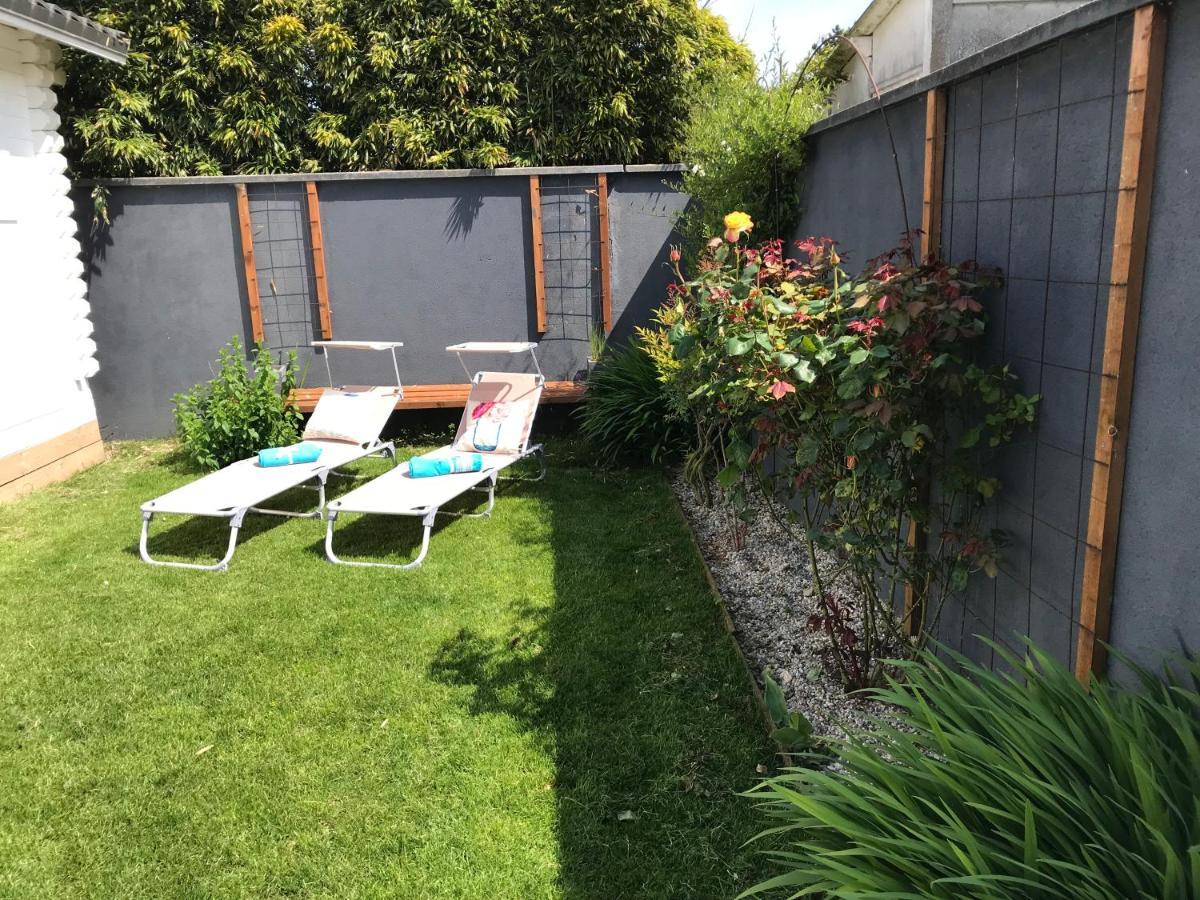 Cottage Le Cerf-Volant Saint-Aubin-Sur-Mer  Bagian luar foto