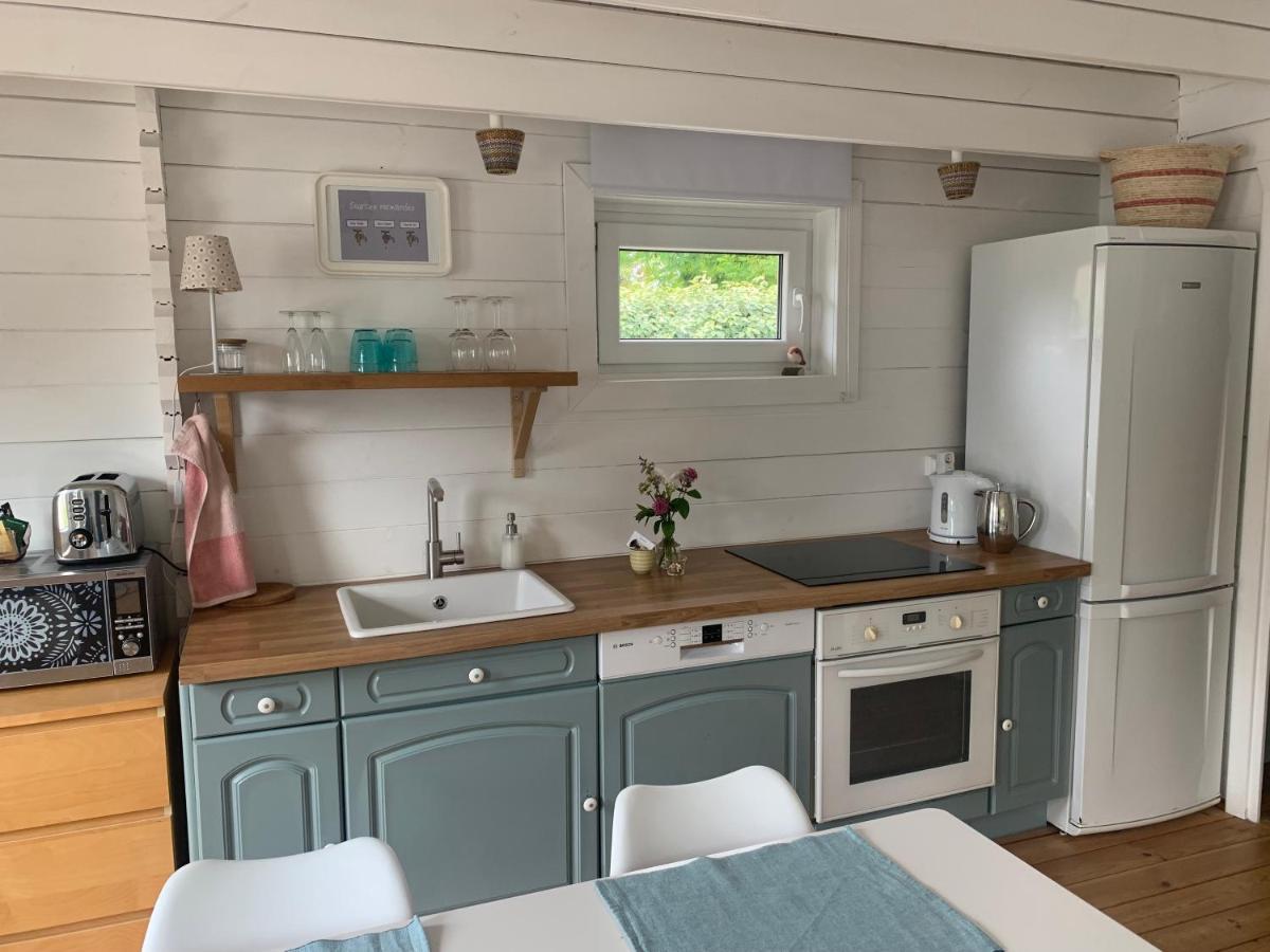 Cottage Le Cerf-Volant Saint-Aubin-Sur-Mer  Bagian luar foto