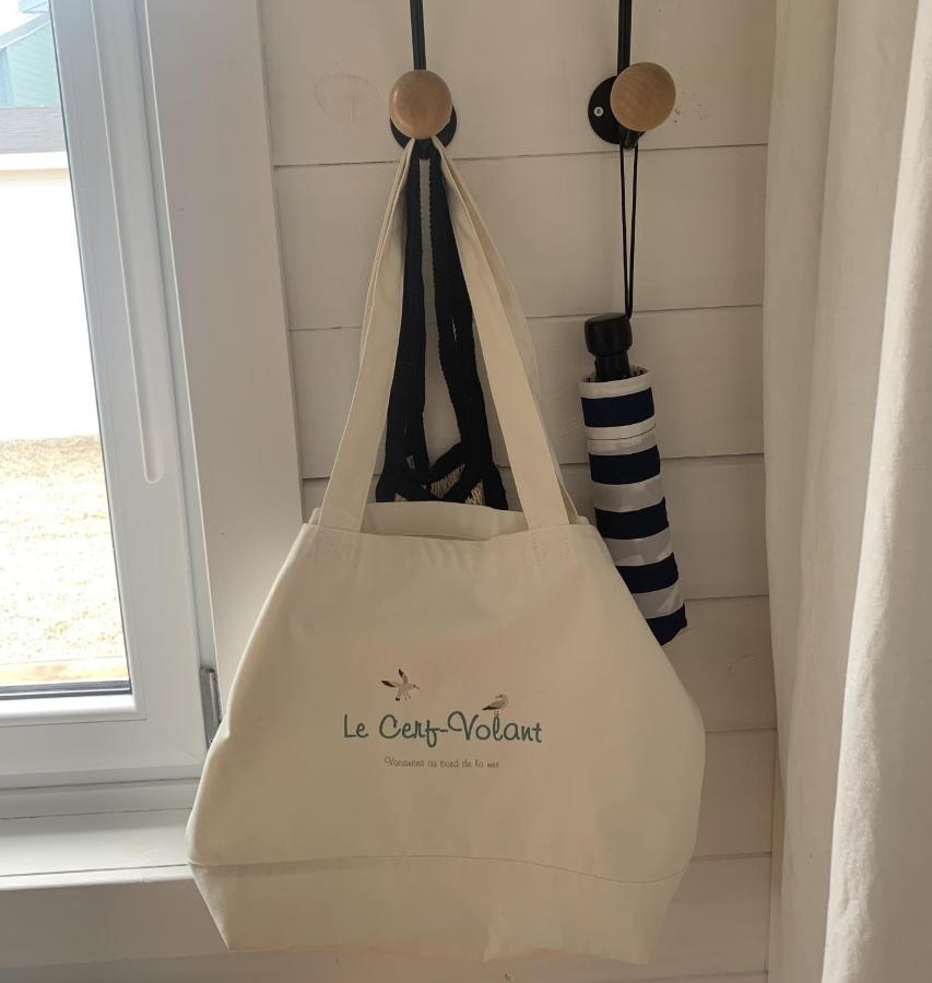 Cottage Le Cerf-Volant Saint-Aubin-Sur-Mer  Bagian luar foto