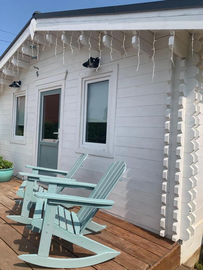 Cottage Le Cerf-Volant Saint-Aubin-Sur-Mer  Bagian luar foto